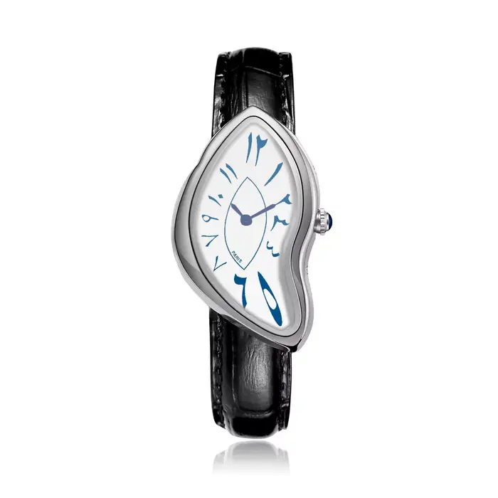 Montre pour homme au design unique torsadé