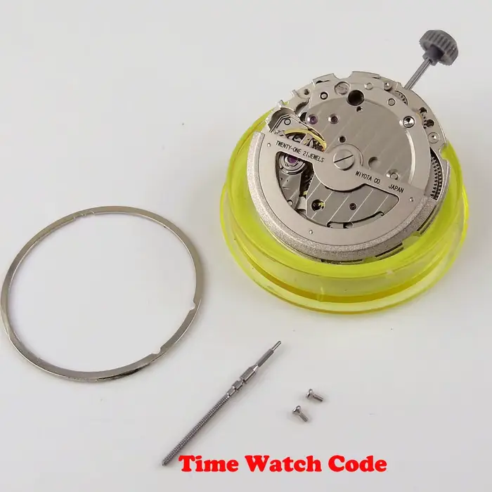 Mouvement Tandorio Miyota 821A 8215 Automatique Outils Réparation Montres Accessoires Horlogerie Quartz Blanc Noir Occasions Spéciales