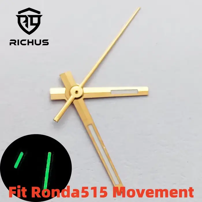 RICHUS RONDA 515 aiguilles de montre argent