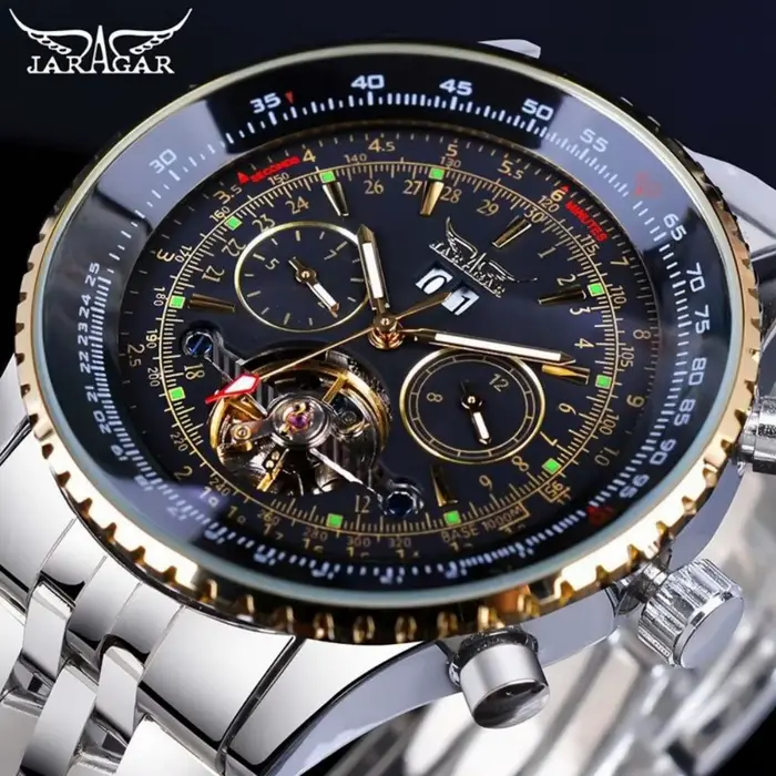 Montre mécanique entièrement automatique haut de gamme pour homme