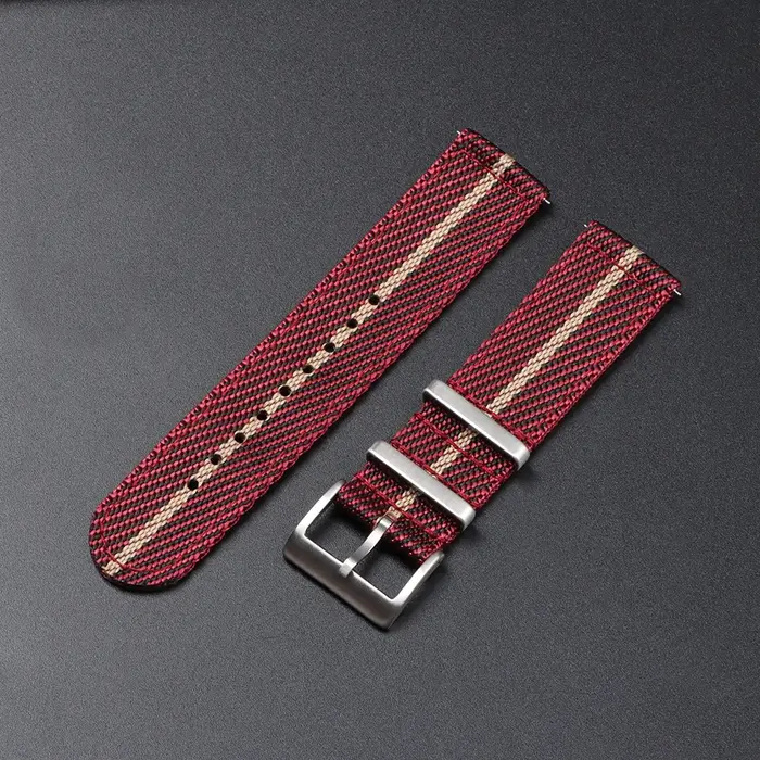 Bracelet de montre en Nylon 20mm 22mm