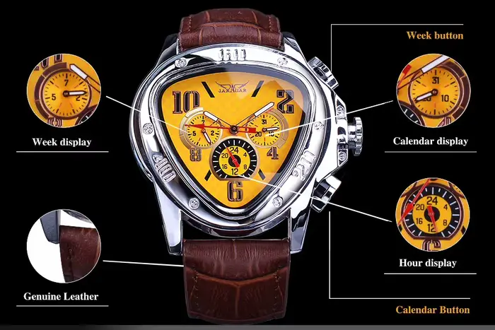 Montres mécaniques étanches pour hommes