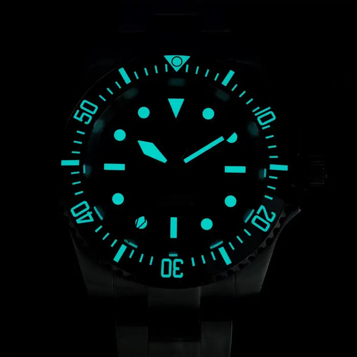 Watchdives WD1680Q V2 Montre de plongée VH31 Sweep Quartz 39mm Saphir 200M Étanche Lunette en céramique BGW9 Lume Acier inoxydable Homme