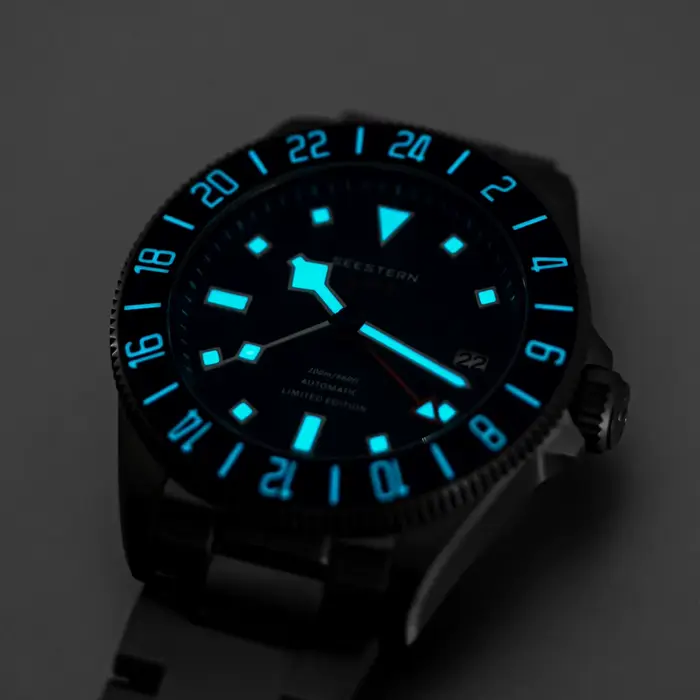 SEESTERN – montre de plongée en titane pour hommes