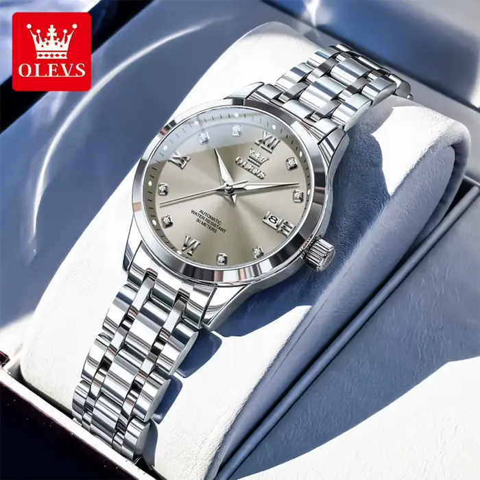OLEVS 9946 femme montre haut de gamme calendrier montre mécanique pour femmes Original étanche lumin