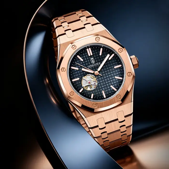 AIMANA Montre mécanique automatique de luxe pour homme