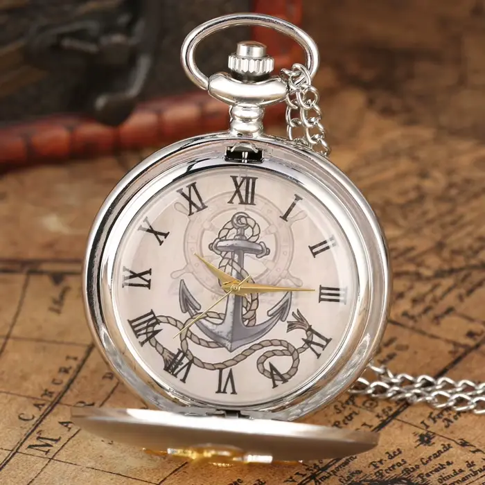 Montre de poche à Quartz pour hommes