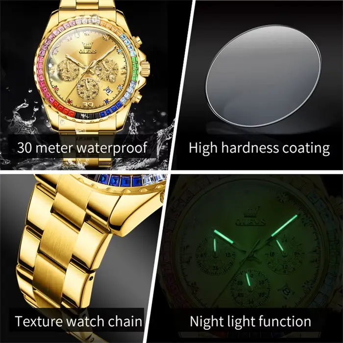 Montre à quartz pour homme OLEVS 2939