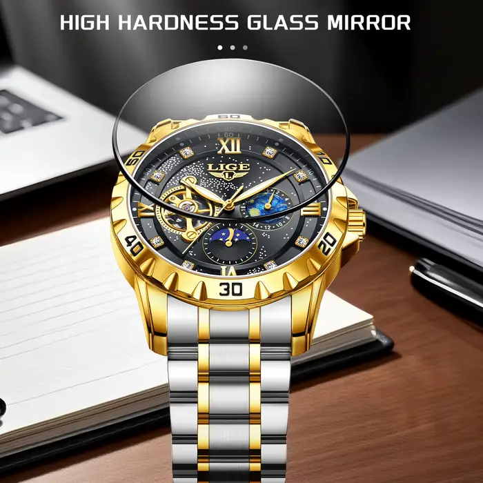 Montre mécanique LIGE pour homme