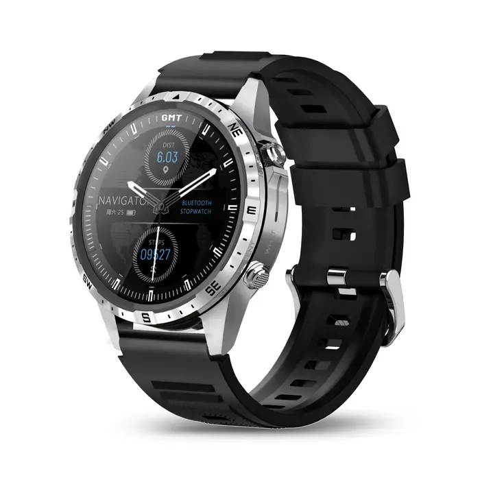 HAMTOD T45 1.6 pouces montre intelligente étanche, prise en charge des appels Bluetooth/fréquence ca