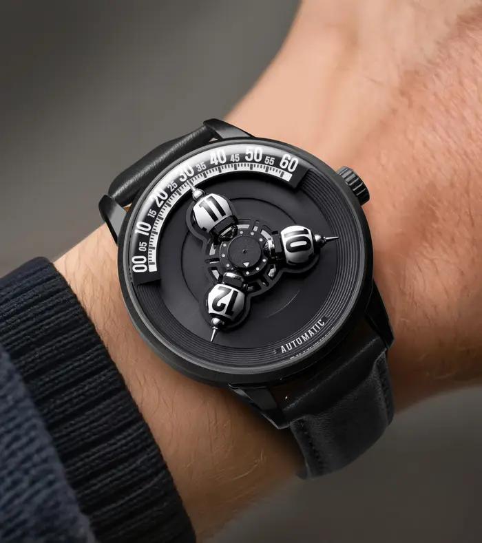 Montre mécanique de luxe pour homme Vortichron 41 mm