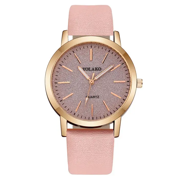 Nouvelles femmes simples montres Design de luxe montre en cuir dames montre-bracelet à Quartz
