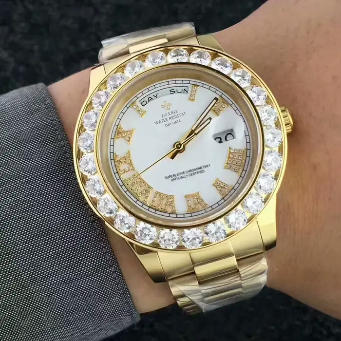 Nouvelle Montre Homme 2025 Grand Diamant