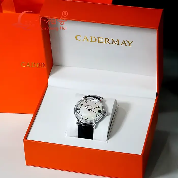 Montre-Bracelet Baguette Moissanite Complète pour Homme