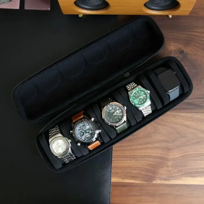 Boîte de montre organisateur pour hommes ou femmes