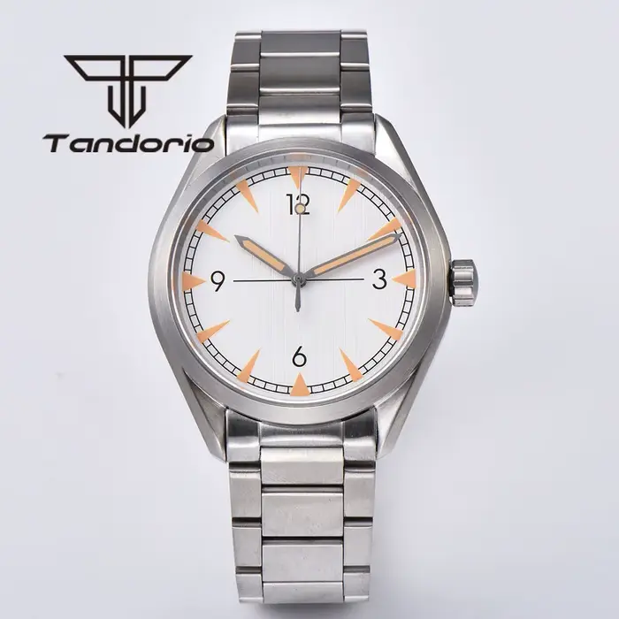 Montre-bracelet automatique en verre saphir pour homme