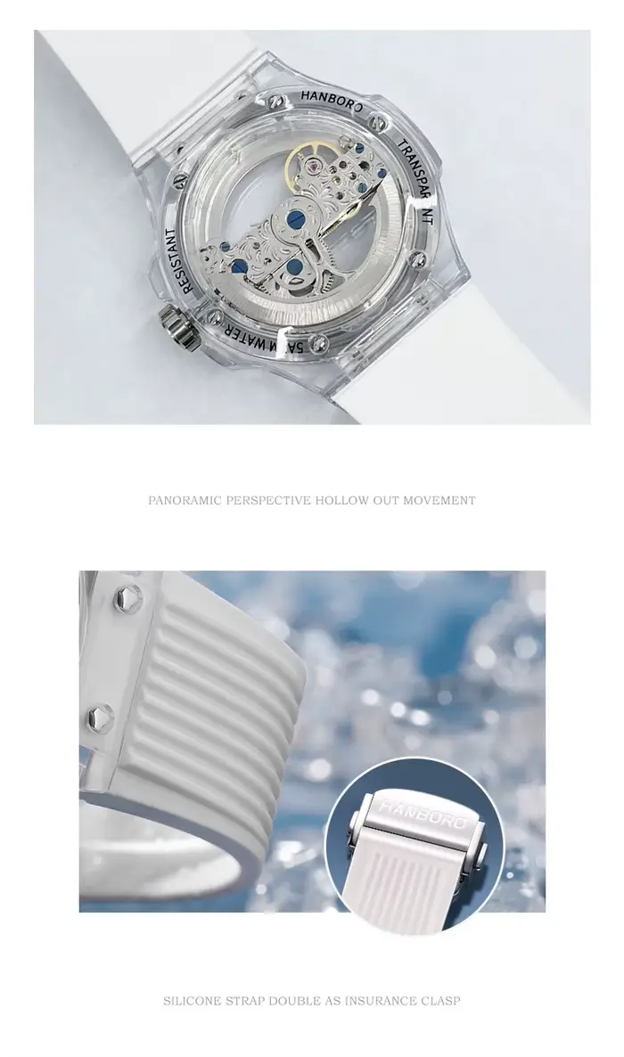 HANBORO – montre automatique pour femmes