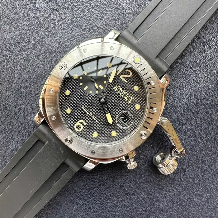 Montre mécanique automatique pour hommes, montre militaire marine pour Seagull ST25, mouvement autom