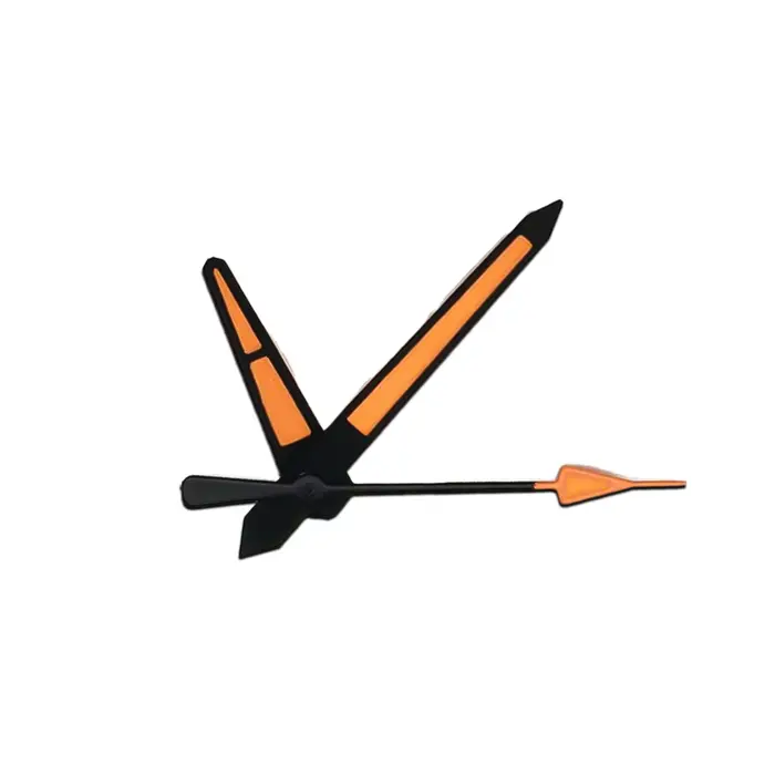 Pointeurs de montre Orange, réparation de remplacement, pas de lumineux vert pour montre-bracelet mé