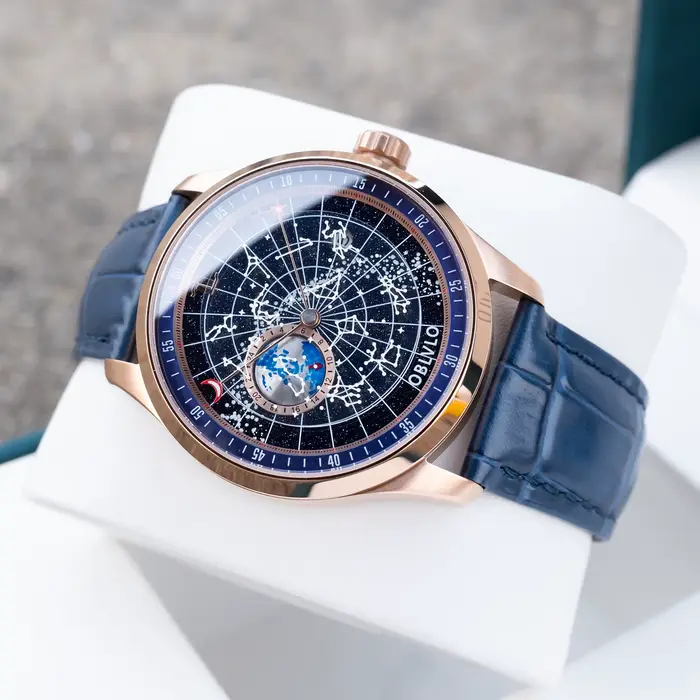 Montre mécanique de luxe OBLVLO pour homme