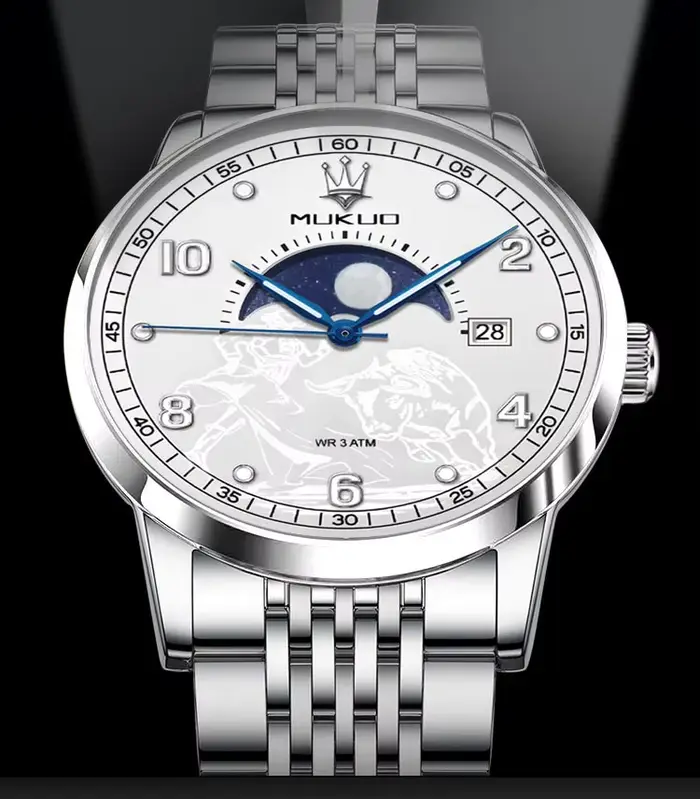 MUKUO Nouvelle montre à quartz pour homme