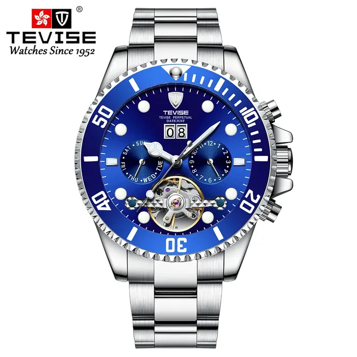 Montre mécanique étanche pour homme