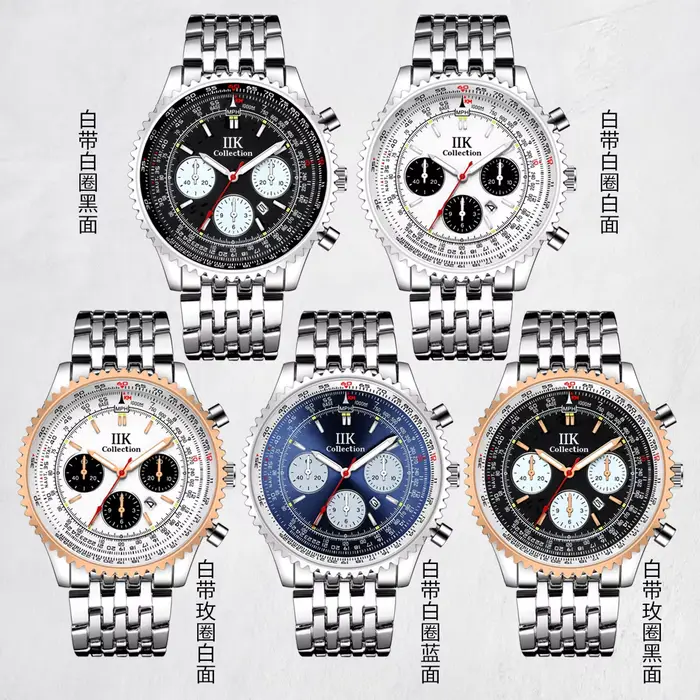Montre Homme Originale 2026 Classique Multifonction en Acier Inoxydable Automatique avec Date