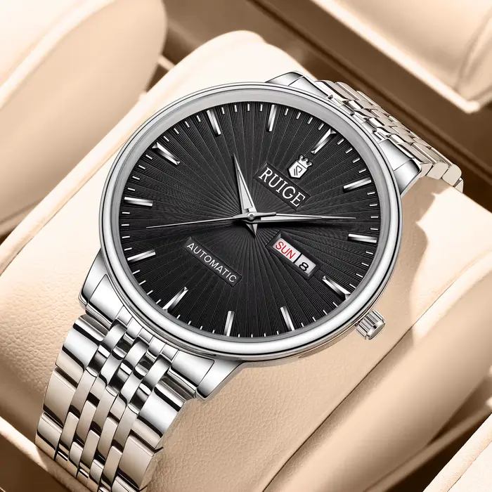Nouvelle montre mécanique entièrement automatique pour hommes de RUIGE