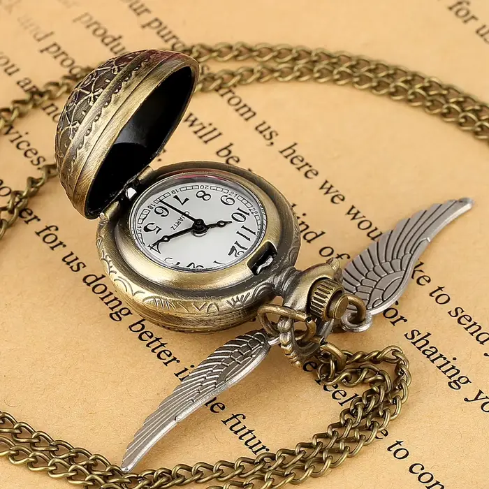 Montre de poche à Quartz en Bronze
