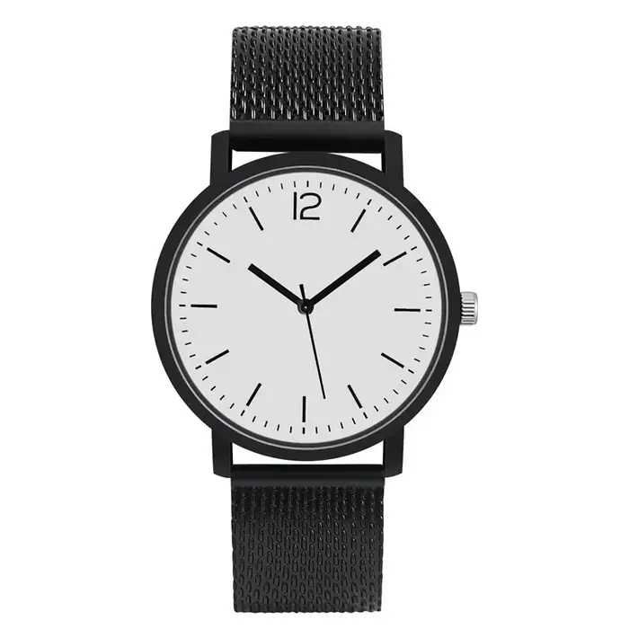 Montres de couple Moonbiffy Fashion Casual Bracelets Acrylique Étanches pour Hommes Femmes Occasions Spéciales