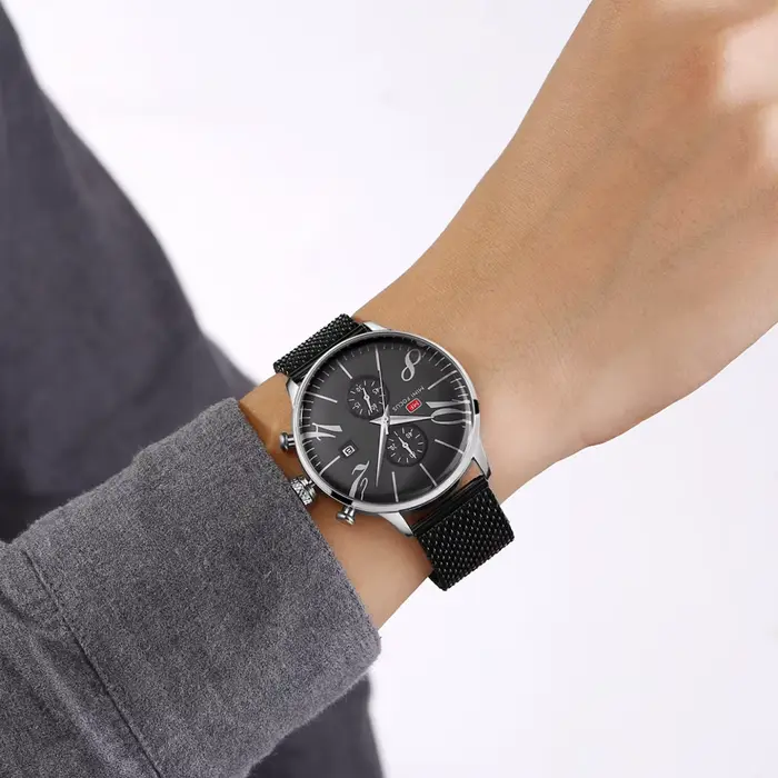 Montres chronographes à quartz MINI FOCUS pour hommes