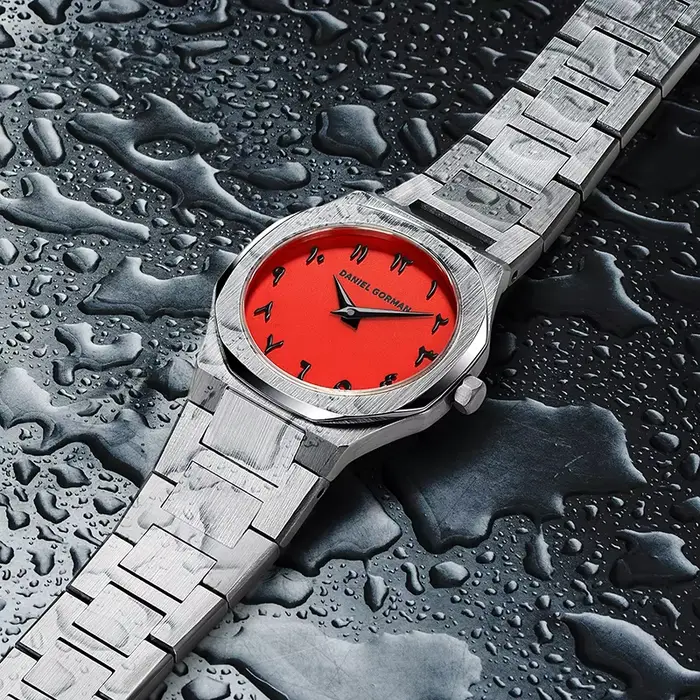Montre Gorman pour femme avec cadran rouge Dopamine