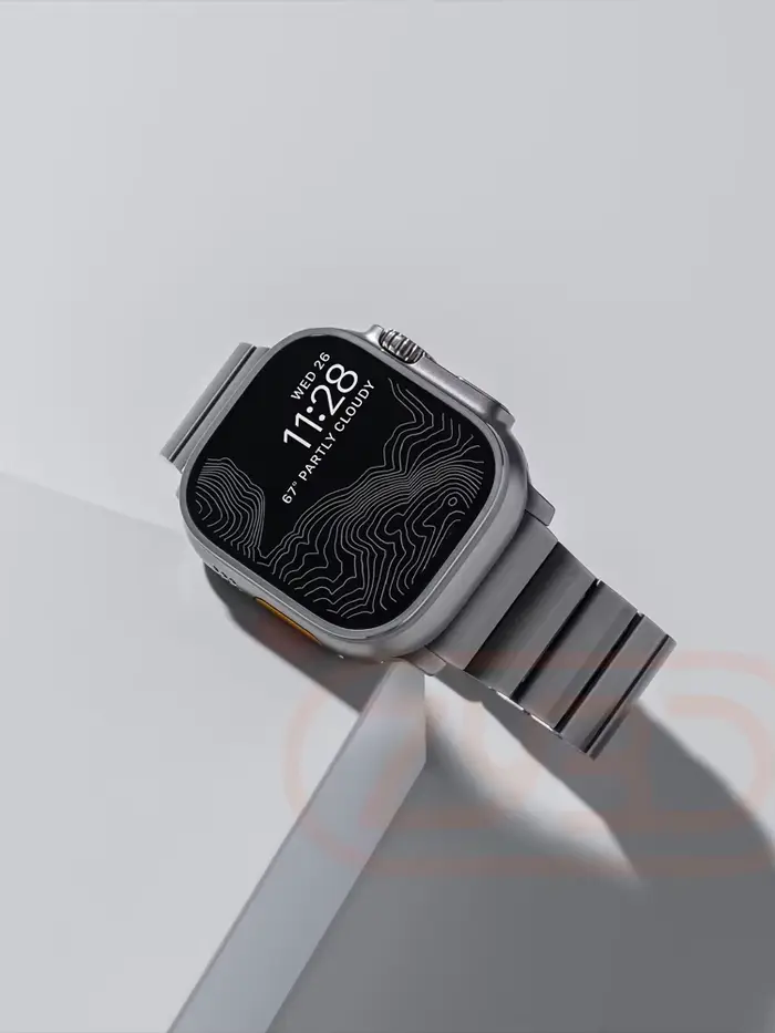 Bracelet de luxe en titane pour Apple Watch Ultra 2 10 9 8 7 6 5 Se 4