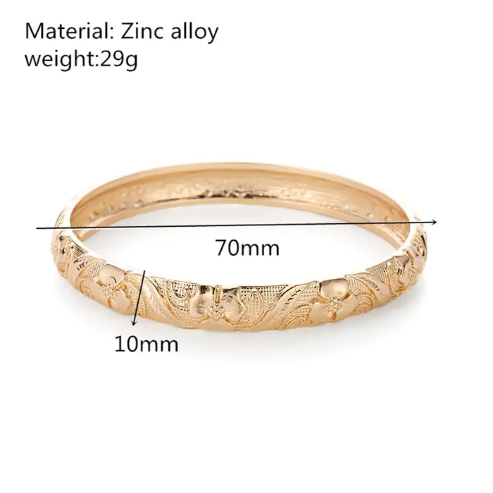 Bracelet à motifs floraux pour femmes