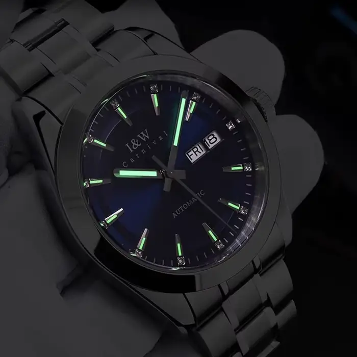 IW montre mécanique automatique de luxe pour homme 50M étanche lumineux Date hommes montres japon NH35A mouvement en acier inoxydable relo