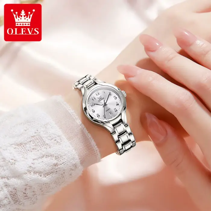 OLEVS 3650 Montre-bracelet à quartz de luxe pour femme