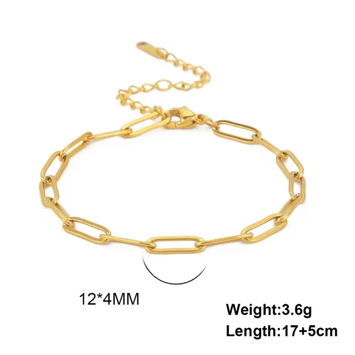 Bracelet en acier inoxydable pour femmes