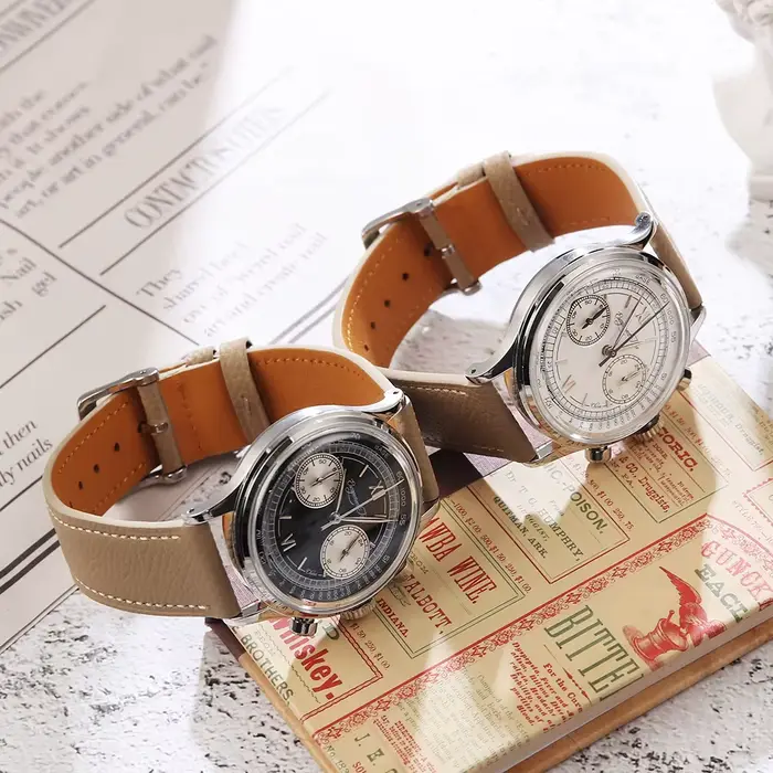 Escapement Time-Montre Chronographe à Quartz