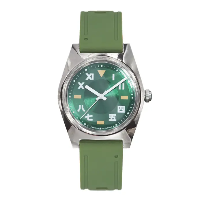 Montre mécanique pour homme - Mouvement à remontage manuel de 36 mm - Design élégant de style Bauhaus