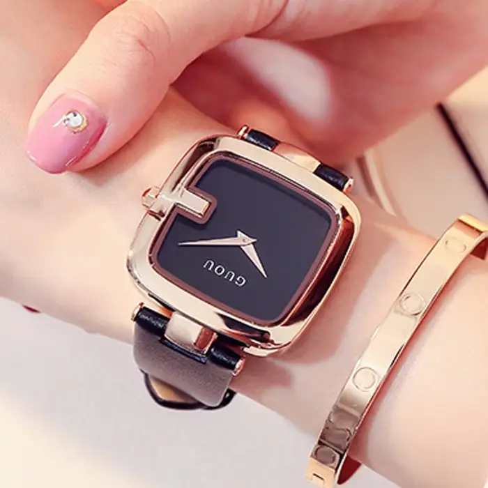 Guou – montres Zegarek Damski pour femmes