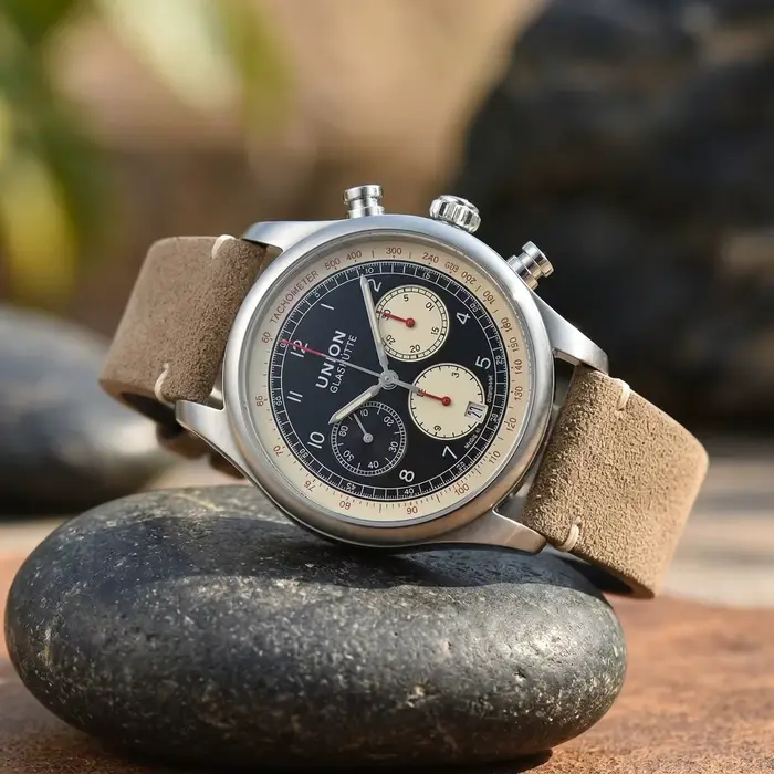 Montre chronographe automatique Union Glashutte SA
