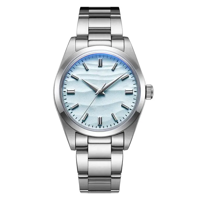Montre-bracelet en acier inoxydable pour homme