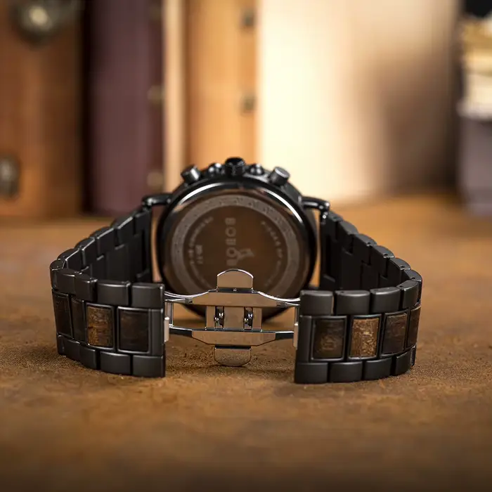 BOBO BIRD – montre-bracelet en bois à Quartz pour hommes
