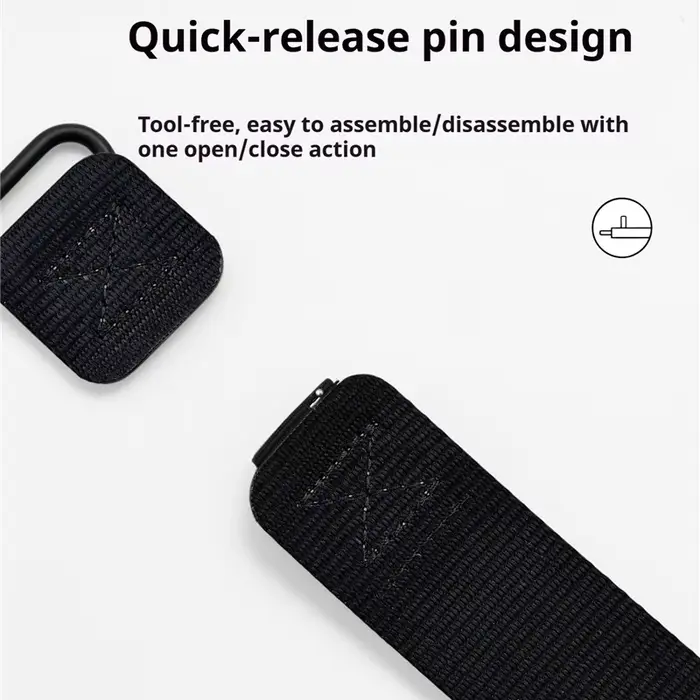 Bracelet de montre en nylon robuste avec boucle auto-agrippante pour hommes, sport et plein air, bracelet de remplacement pour Casio et Seiko occasions spéciales