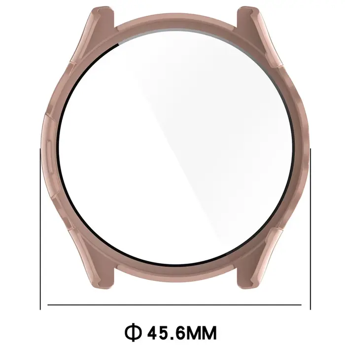 Boîtier PC + protecteur d'écran en verre pour Garmin Forerunner 165/165 Music, housse de protection à couverture complète