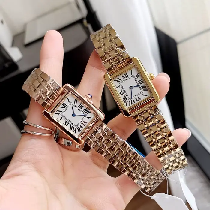 Montre-bracelet de marque tendance 2026 pour femme et fille