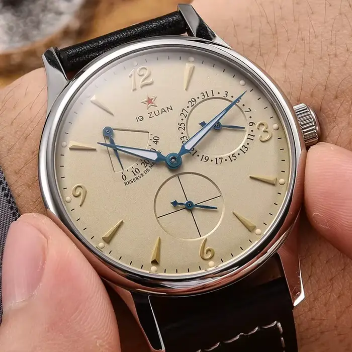 1963 montre pilote pour hommes 40mm montres mécaniques automatiques Original ST1780 mouvement saphir cristal étanche horloge rétro