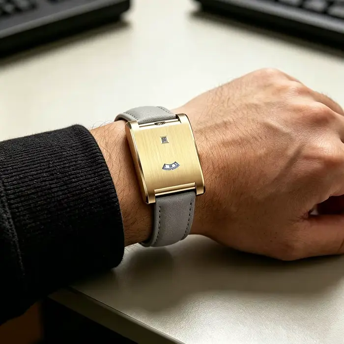 Montre à quartz pour hommes et femmes