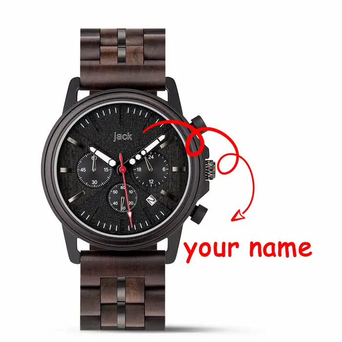 DODO DEER – montre à Quartz en bois naturel