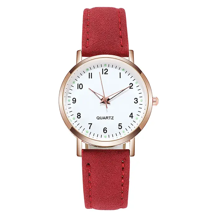Montres à quartz brillantes pour femmes